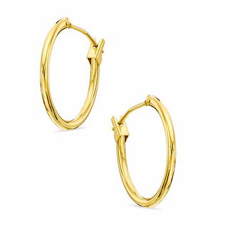 10K Gold 17.5mm Hoop Earrings|Banter