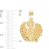 Thumbnail Image 1 of Sitting Angel Necklace Charm in 10K Gold Casting