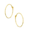 Thumbnail Image 0 of 10K Gold 12mm Endless Hoop Earrings
