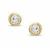 Thumbnail Image 0 of Child's 3mm Cubic Zirconia Stud Earrings in 14K Gold