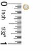 Thumbnail Image 1 of Child's 3mm Cubic Zirconia Stud Earrings in 14K Gold