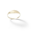 Thumbnail Image 0 of Child's Textured Ring in 10K Gold - Size 1
