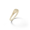 Thumbnail Image 1 of Child's Heart with Cross Ring in 10K Gold - Size 1