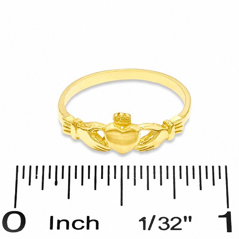 Child's Claddagh Ring in 10K Gold