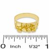 Thumbnail Image 2 of Child's Diamond-Cut Nugget Ring in 10K Gold - Size 3