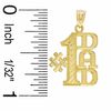 Thumbnail Image 1 of #1 DAD Vertical Charm in 10K Gold