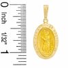 Thumbnail Image 1 of Oval St. Christopher Charm in 10K Gold