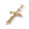 Thumbnail Image 1 of Filigree Crucifix Charm in 10K Gold