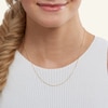 Thumbnail Image 2 of 022 Gauge Solid Singapore Chain Necklace in 14K Solid Gold - 18"