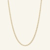 Thumbnail Image 0 of 016 Gauge Ultimate Glitter Diamond-Cut Rope Chain Necklace in 14K Hollow Gold - 20"