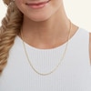 Thumbnail Image 2 of 016 Gauge Ultimate Glitter Diamond-Cut Rope Chain Necklace in 14K Hollow Gold - 20"