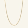 Thumbnail Image 0 of 016 Gauge Rope Chain Necklace in 14K Hollow Gold - 22"