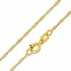 Thumbnail Image 0 of 017 Gauge Singapore Chain Necklace in 14K Solid Gold - 20"