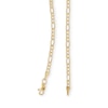 Thumbnail Image 1 of 10K Hollow Gold Figaro Chain - 16"