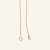 Thumbnail Image 1 of 020 Gauge Solid Singapore Chain Necklace in 10K Solid Gold - 16"