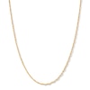 Thumbnail Image 0 of 020 Gauge Singapore Chain Necklace in 10K Solid Gold - 18"