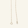 Thumbnail Image 1 of 020 Gauge Solid Singapore Chain Necklace in 10K Solid Gold - 22"