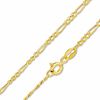Thumbnail Image 0 of Child's 050 Gauge Hollow Figaro Chain Necklace in 10K Hollow Gold - 13"