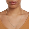Thumbnail Image 2 of 10K Hollow Gold Rope Chain - 22"