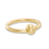 Thumbnail Image 0 of 014 Gauge Captive Bead Ring in 10K Gold