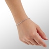 Thumbnail Image 3 of Made in Italy 050 Gauge Diamond-Cut Solid Rope Chain Bracelet in Solid Sterling Silver