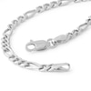 Thumbnail Image 1 of Made in Italy 100 Gauge Figaro Bracelet in Solid Sterling Silver