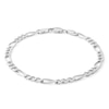 Thumbnail Image 0 of Made in Italy 120 Gauge Figaro Chain Bracelet in Sterling Silver - 8"
