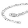 Thumbnail Image 1 of Made in Italy 120 Gauge Figaro Chain Bracelet in Sterling Silver - 8"