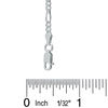 Thumbnail Image 2 of 080 Gauge Figaro Bracelet in Sterling Silver