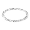Thumbnail Image 0 of Made in Italy 180 Gauge Figaro Chain Bracelet in Sterling Silver - 8"