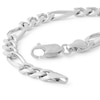 Thumbnail Image 1 of Made in Italy 180 Gauge Figaro Chain Bracelet in Sterling Silver - 8"