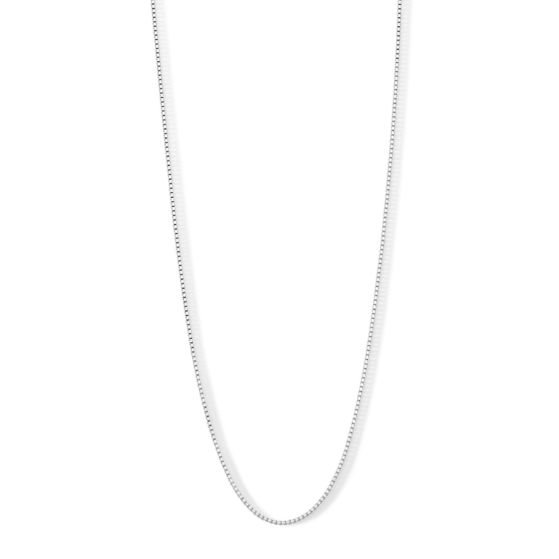 Made in Italy 125 Gauge Box Chain Necklace in Solid Sterling Silver - 24"