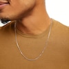Thumbnail Image 1 of Made in Italy 125 Gauge Box Chain Necklace in Solid Sterling Silver - 24"