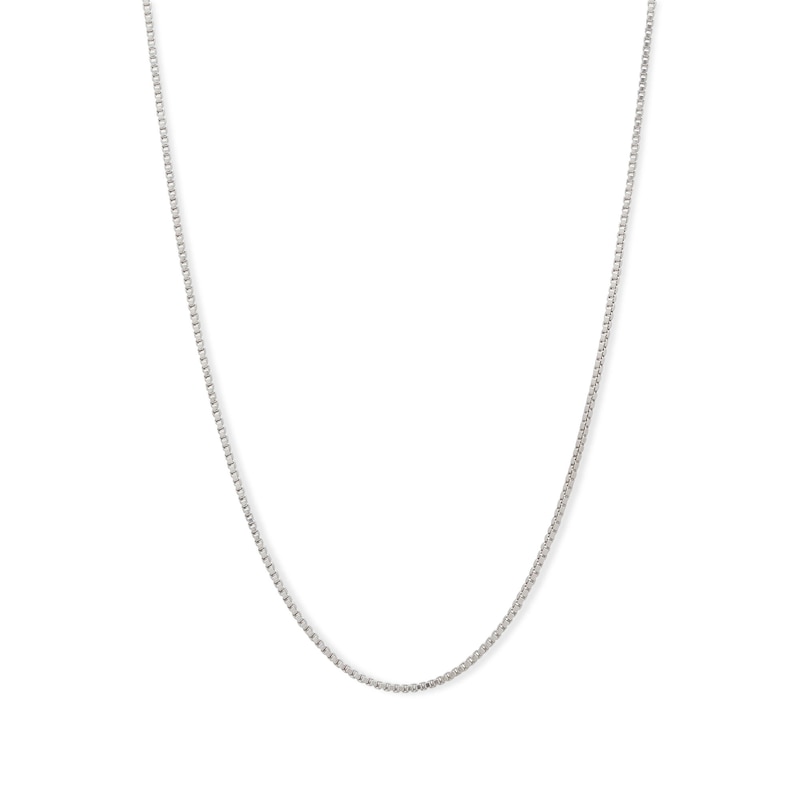 Made in Italy 090 Gauge Box Chain Necklace in Solid Sterling Silver - 20"