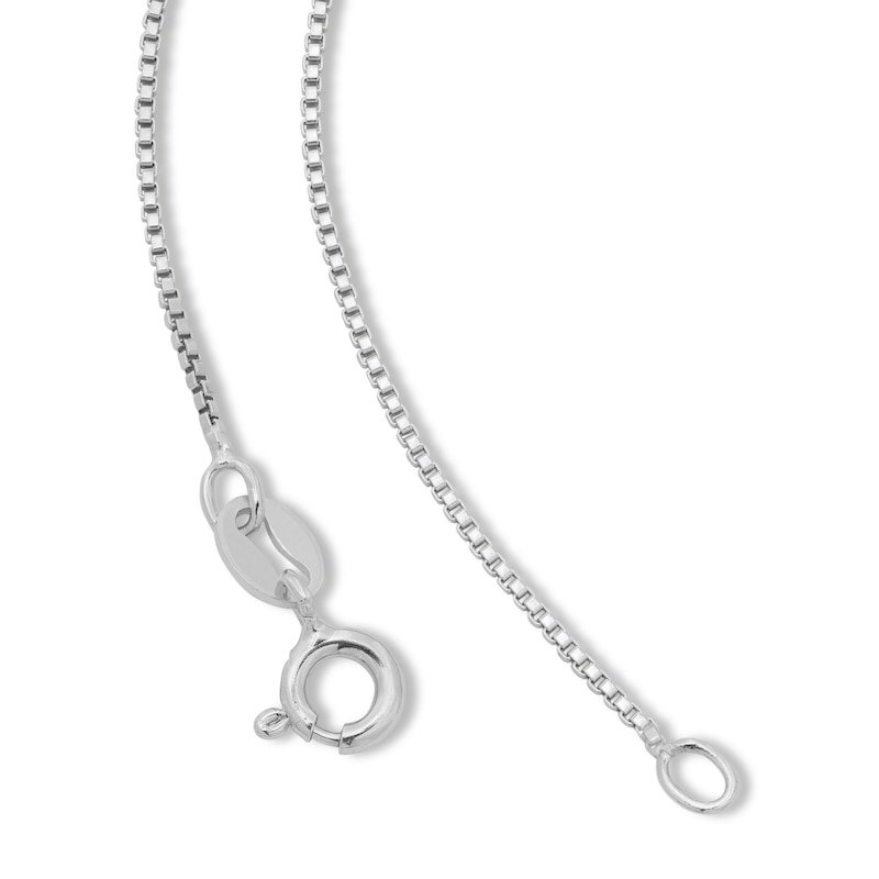 Made in Italy 015 Gauge Box Chain Necklace in Solid Sterling Silver - 16"