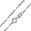Thumbnail Image 0 of Made in Italy 100 Gauge Twist Box Chain Necklace in Sterling Silver - 16"