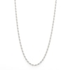Thumbnail Image 0 of Made in Italy 040 Gauge Diamond-Cut Rope Chain Necklace in Solid Sterling Silver - 16"