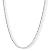 Thumbnail Image 0 of 2mm Diamond-Cut Rope Chain Necklace in Solid Sterling Silver - 16"
