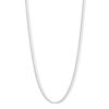 Thumbnail Image 0 of Made in Italy 035 Gauge Solid Snake Chain Necklace in Sterling Silver - 20"