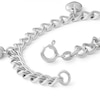Thumbnail Image 1 of Made in Italy  Heart Charm Bracelet in Sterling Silver