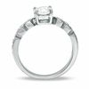 Thumbnail Image 1 of 6mm Cubic Zirconia Solitaire Engagement Ring in Sterling Silver