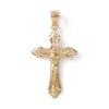 Thumbnail Image 0 of Diamond-Cut Open Crucifix Charm in 14K Solid Gold
