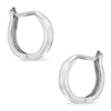 Thumbnail Image 0 of 12mm Shiny Snap Hoop Earrings in 10K White Gold