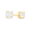 Thumbnail Image 0 of 3mm Cubic Zirconia Solitaire Stud Piercing Earrings in 14K Solid Gold