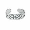 Thumbnail Image 0 of Weave Toe Ring in Sterling Silver