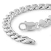 Thumbnail Image 1 of Made in Italy 220 Gauge Curb Bracelet in Sterling Silver - 8.5"