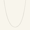 Thumbnail Image 0 of 040 Gauge Box Chain Necklace in 10K Solid White Gold - 16"