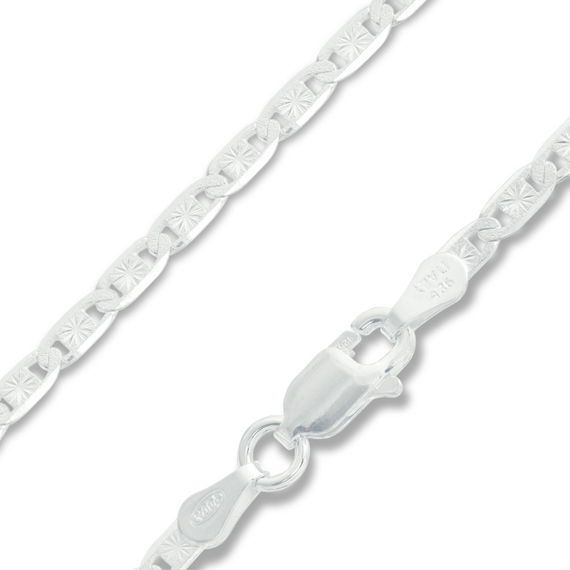 060 Gauge Valentino Chain Necklace in Sterling Silver - 20"