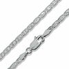 Thumbnail Image 0 of Sterling Silver 060 Gauge Snail with Star Chain Anklet - 10"