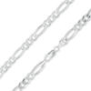 Thumbnail Image 0 of Made in Italy 180 Gauge Figaro Chain Necklace in Sterling Silver - 26"